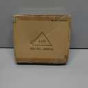 SANY DAYO HOME 3-Tier Earring Holder Organizer Stand, 105 Holes Gold Metal Earring Rack Jewelry Display Tree with Gray Wood Tray for Women and Girls