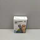 Pet Union Professional Dog Grooming Kit - Cordless Low Noise Dog Clippers for Grooming Thick Coats - All Pet Safe Cat Hair Trimmer - Pet Grooming Kit Includes Dog Hair Clippers, Nail Trimmer & Shears (Gunmetal)