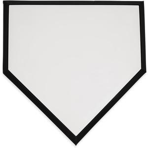 Champion Sports Home Plates Durable Molded Rubber Baseball/Softball Home Base, 15" X 16" X 1"