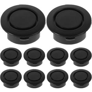 10Pcs Car Bumper Radar Hole Cover Plastic Bumper Guard Plug for Cars Trucks Front and Rear Bumpers Waterproof