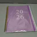 2026 Planner - Academic Planner 2026 from January 2026 to December 2026 with 12 Monthly Tabs, Flexible Cover, Inner Pocket, 8.5" x 11", Purple
