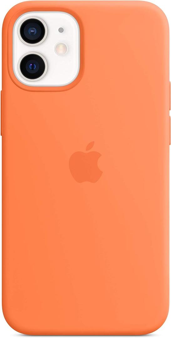 Apple iPhone 12 mini Silicone Case with MagSafe - Kumquat