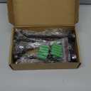 NearMoon Coat Hooks, Wall Mount Hooks for Hanging Hat Hurse Robe, 304 Stainless Steel Heavy Duty Towel Hangers for Bathroom Livingroom Hotel Kitchen Garage, 6 Pack (6 Inch, Matte Black)