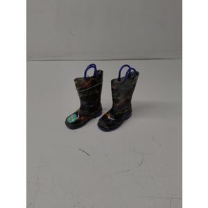 Western Chief Rain Boots with Pull on Handles for Toddlers and Kids - Premium Waterproof Boots for Boys and Girls Size 5