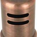 Akicon Antique Copper Finish Kitchen Dishwasher Air Gap Cap, Air Gap Cover for Replacement (Antique Copper)