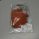 Amazon Essentials Women's Light-Support Tie Halter Bikini Swimsuit Top (Terracotta), Size Medium