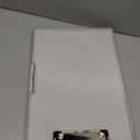 Piasoenc Clipboard with Storage, 8.5 x 11 Clip Boards with 2 Storage Case and A4 Paper Folder, Clear Dry Erase Top Panel, Heavy Duty Plastic, Folio & Side Opening, for Nurses, Teachers, Lawers,White