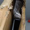 Sanbege 2 Pack C Channel Steel with Bolts, 30" Long x 1/2" Leg Support Bracing, Hidden Metal Brackets for Live Edge Table Top, Slab Furniture, Woodworking (Black)