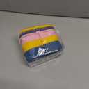 3 Pack Reusable Silicone Snack Containers with Lids, 8.5oz 2 Compartment Snackle Box Containers, Ideal Portable Small Snack Pack Containers for School, Office and Picnic (Blue, Pink, Yellow)