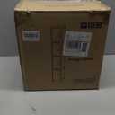 4-Tier Tall Narrow Storage Cabinet with Adjustable Shelves and Movable Wheels, Slim, Bathroom Storage and Organizers for Small Space, Bathroom, Kitchen, Laundry, Black