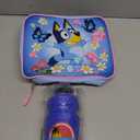 Bluey Lunch Bag for Kids - Bundle with Insulated Lunch Box for Boys Girls Kids Plus Water Bottle, Stickers, More | Bluey Lunchbox School Supplies Set