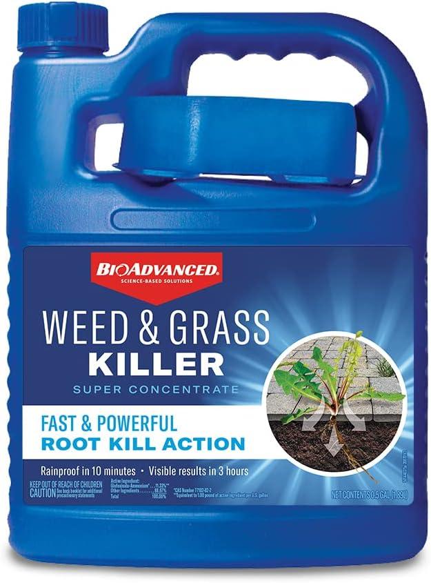 BioAdvanced Weed & Grass Killer Super Concentrate, 64-Ounce