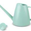Watering Can for Indoor and Outdoor Plants - Long Spout Water Can for Garden, Flower, House Plants - 1.8L/1/2 Gallon (Green)