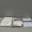 Carer Adult Diaper Covers 2PCS Washable, Leakproof Incontinence Underwear for Men Women Enclosed Elastic, Widened Waistband Design Protection for Long-Term Care & Daily UseWhite,Gray,Medium