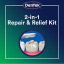 DenTek Temparin Max Dental Repair Kit, for Pain Relief & Temporary Repair, Pack of 6 Kits, 13+ Repairs per Kit