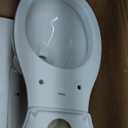 TOTO EntradaTM Two-Piece Round 1.28 GPF Universal Height Toilet, Cotton White - CST243EF#01