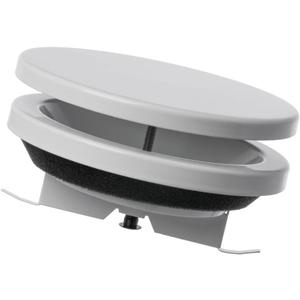 8 Inch Round Adjustable Diffuser - Air Supply Valve - Ventilation Ducting Cover - Metal - White