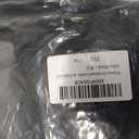 Womens Oversized Faux Leather Jackets Moto Biker Zip Up Bomber Coat Black, Large