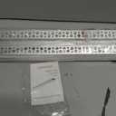 Plaster-in Trimless Ceiling Recessed LED Strip Channel Diffuser 5-Pack 3.3FT,Continuous Silicone Cover with Bilateral Upper Flange,Wide Aluminum Drywall Track (5X3.28FT, Bilateral Upper-Flanged)
