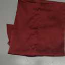 Zeagoo Satin Blouses for Women Silk Button Down Shirts Long Sleeve Tops (Red, L)