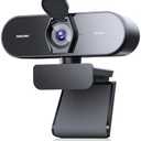 4K Webcam for PC with PDAF & CDAF Dual-autofocus, Ultra 4K HD, 2 Noise Reduction Mics, Auto Light Correction, USB-A, Privacy Cover, 79°FOV, Streaming Camera for PC, Mac, Laptop, Video Calls