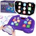 Fast Press Game for Kids 4-8, Handheld Light Up Brain & Memory Games with LED Screen Electronic Pop Fidget Games Travel Stress Relief Sensory Fidget Toys Gifts for 6-12 Years Old Kids Boy