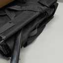 Favoyard Collapsible Wagon 100L & 330LBS, Heavy Duty Wagon Carts Foldable, Portable Folding Wagons with All - Terrain Wheels& Drink Holders, for Grocery Camping Beach Shopping Garden, Black