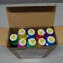 JOYIN 9 Pack Halloween Glow Sticks Party Favors for Kids, Light Up Pop Tubes Glow Necklaces Bracelets Party Supplies for Toddlers Boys Girls Birthday Gifts, Valentines Goodie bags