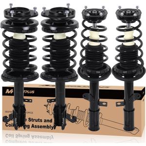 MOSTPLUS Front and Rear Complete Strut Spring Assemblies Shock Absorbers Compatible for 93-02 TOYOTA COROLLA (Set of 4)