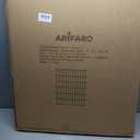 ARIFARO Decorative Garden Fence 4 Panels+1Gate 32in(H) x28in(W) No dig Animal Barrier Fencing,Pet Fence Rustproof Metal Wire Fencing Panel Border for Dog,Rabbits, and Patio(with gate)