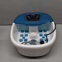 FIAHNG Foot Spa Massager with Heat, Bubbles, Vibration & Pedicure Foot Spa Massager for Feet Stress Relief