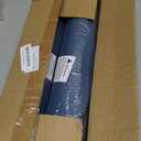 GUEGLSA Indoor Outdoor Round Chair Cushions 15 inch, Waterproof Bistro Seat Cushion with Ties Non Slip Circle Stool Chair Pads Set of 2Blue