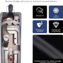 Heavy Duty 900D Pontoon Boat Cover, 16'-18'5'' Marine Grade Waterproof Cover with Adjustable Windproof Tightening Strap & Anti-UV for SunTracker Party Barge/SPORTFISH/Fishing Barge