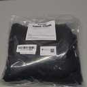 Pureegg Rectangle Table Cloth 60" x 102"  Durable Polyester Tablecloth Offers Reusable & Washable Protection, Ideal for Outdoor Party, Picnic, Wedding, Banquet and Birthday, 2 Pack, Black