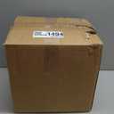 Lawn Mower Tires 13x5.00-6 (2-Pack), Flat Free Solid Smooth Tread, Front Tire Assembly Replacement, Universal Fit for Commercial/Residential Mowers with Adapter Kit, 3/4" Bushing (Black)