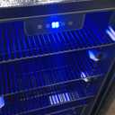 Honeywell Beverage Refrigerator and Cooler, 116 Can Mini Fridge with Glass Door for Soda Beer or Wine for Office or Bar with Adjustable Removable Shelving, Commercial Grade