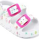 ChayChax Toddler Boys Girls Double Buckle Sandals Children's Adjustable Back Strap Water Sandal, Size 6
