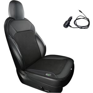 ICY Seat - ICY Seat Car Cooling Cushion, ICY Seat Cover, Ventilated Seat Cushion Fan with 12 Fan & 6-Mode Massage, The Icyseat for Cars- Stay Cool, Drive Comfortable (10Fan+Message)