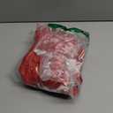 Christmas Tree Skirt 48 inch Large Tree Skirt Snowflake Reindeer Red Xmas Tree Skirt Rustic Christmas Tree Mat Decorations for Winter New Year Holiday Party Decor Indoor Outdoor (Santa, 48inch)