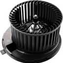 Front HVAC Heater Blower Motor Assembly Fit for 2006-2018 Volkswagen Jetta Wagon, Passat, Tiguan, CC, GTI, Rabbit, Eos, Tiguan Limited, 2006-2013 Audi A3, A3 Quattro