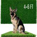 SunTurf Artificial Grass for Dogs, Dog Pee Grass, Fake Grass for Dogs Potty Training, 4x6ft Extra Large Turf Grass, Reusable Puppy Wee Wee Pads, Dog Supplies, Indoor Outdoor