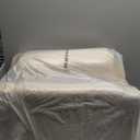 Kids Sofa, 2-in-1 Flip-Out Foam Couch with Soft Sherpa Cover, Cozy Play Lounge Chair, Cream (Medium)