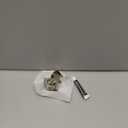 Shower Head Holder All Metal Handheld Shower Wand Bracket Adhesive Shower Wall Mount Holder Brass Shower Spray Holder Brushed Nickel, Drill Free Glue Installation