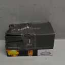 Champagne Color Glass Butter Dish with Lid, Covered Butter Stick Holder Tray, Crystal Glass Butter Storage Container for Kitchen Countertop