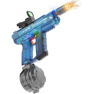 Electric Water Guns for Adults & Kids,Realistic Automatic Water Gun with 26-32 FT Long Range,800ml Large Water Tank,Splash-Resistant Design,Summer Outdoor Pool Beach Toy for Backyard Games(Blue)