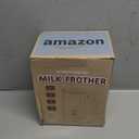 MUMAO Milk Frother, 4-in-1 Electric Milk Steamer, 350ml/11.8oz Automatic Frother Machine for Coffee, Warm and Cold Foam, Temperature Control for Latte, Cappuccino, Hot Chocolate (Black)