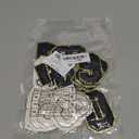 20 PCS Iron on Numbers, 3.15 Inch Iron on Numbers for Jersey, Glitter Sequins Embroidery Applique for Team Uniform Sports Jackets Clothing Bags Decor, Black