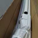 FADOTY Tension Curtain Rods No Drilling, Extra Long Tension Rod 41-139 Inch, Heavy Duty Shower Curtain Rod for Outdoor Patio Bathroom Windows Room Divider, Adjustable, Anti-Slip, No Rust, White