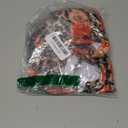 Fanuerg Women's Triangle Bikini Sets O Ring Linked Two Piece Swimsuits Floral Printed Cheeky Bathing Suit (Large)