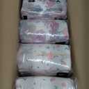 The Honest Company Comfort Dry Disposable Diapers for Sensitive Skin, Hypoallergenic, Rose Blossom + Tutu Cute, Super Club Box Size 1 (814 lbs), 136 Count